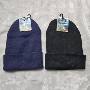 Rugged Frontier Knit Beanie – Black & Navy (NWT)